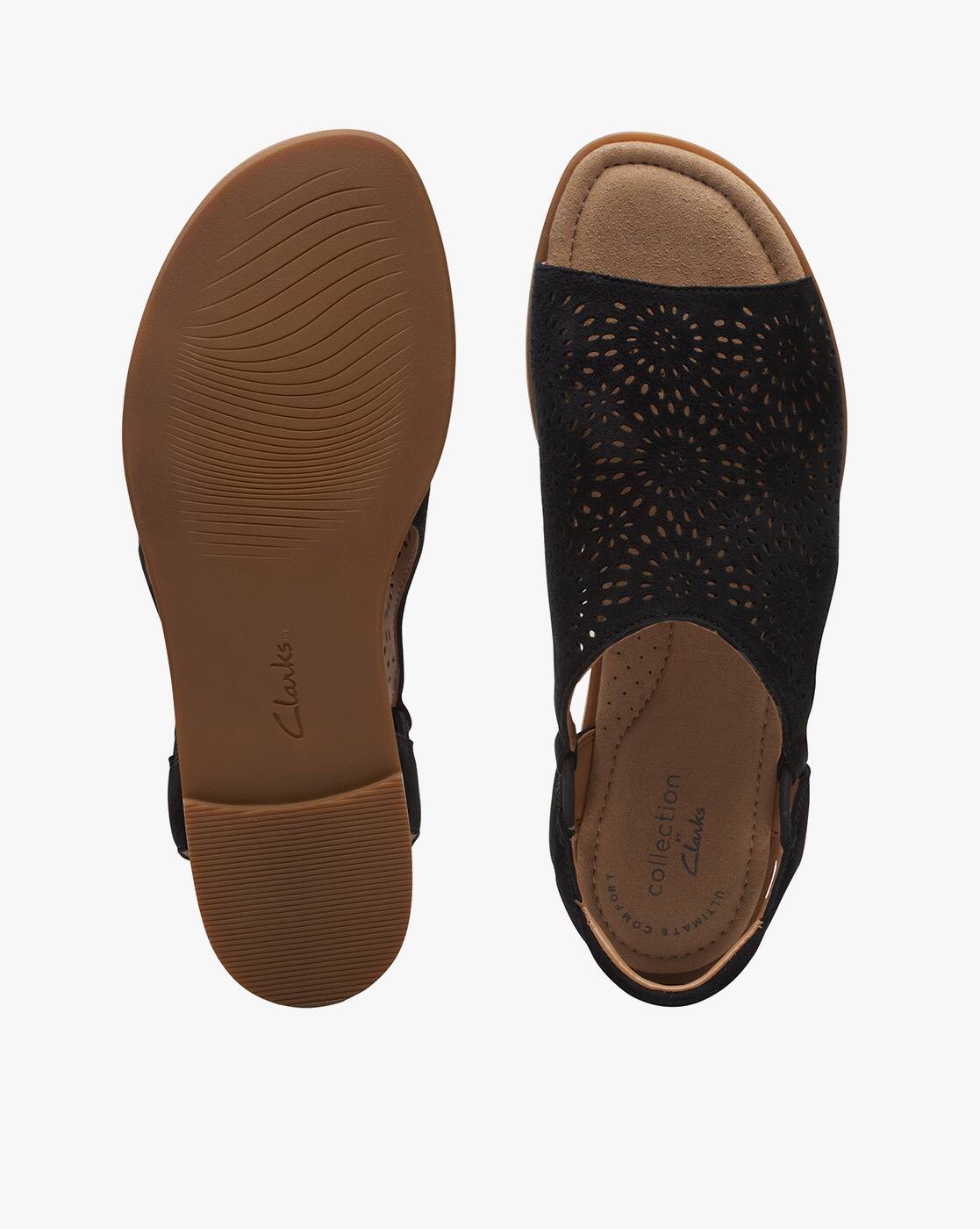 Buy Black Flat Sandals for Women by CLARKS Online