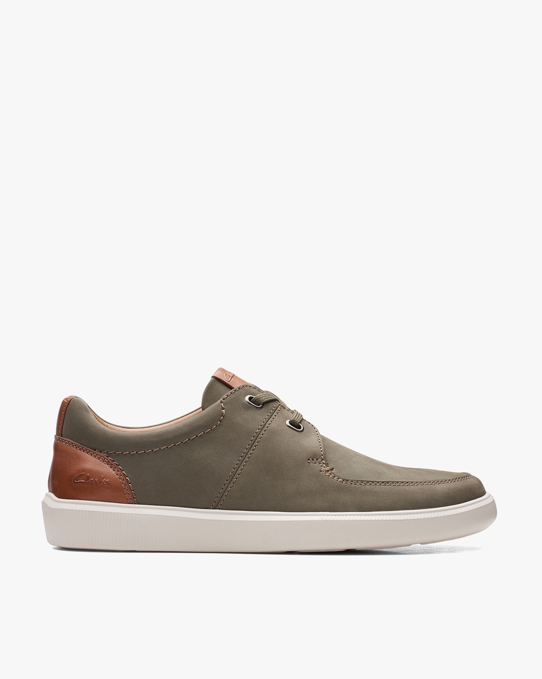 clarks olive suede