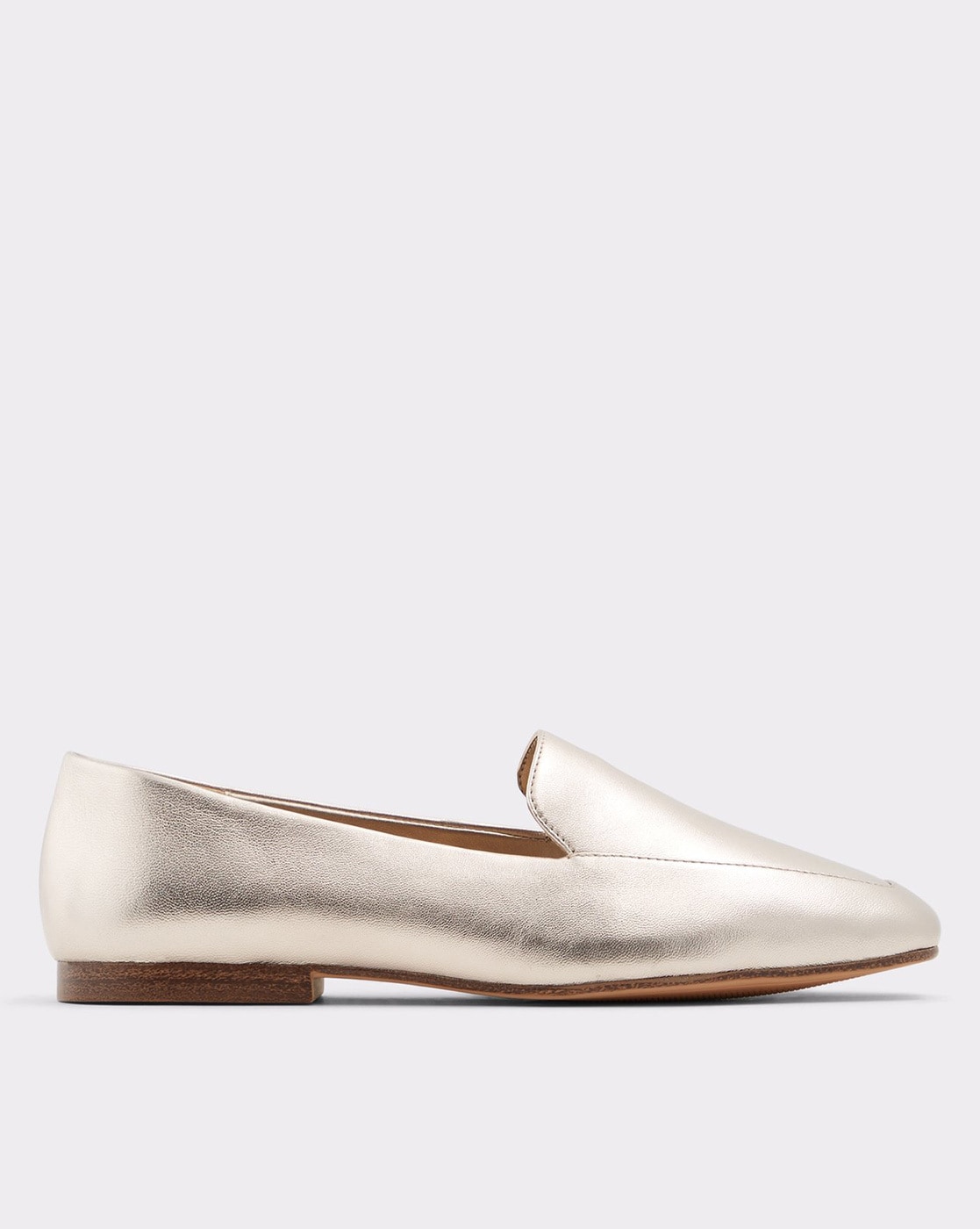 aldo silver loafers