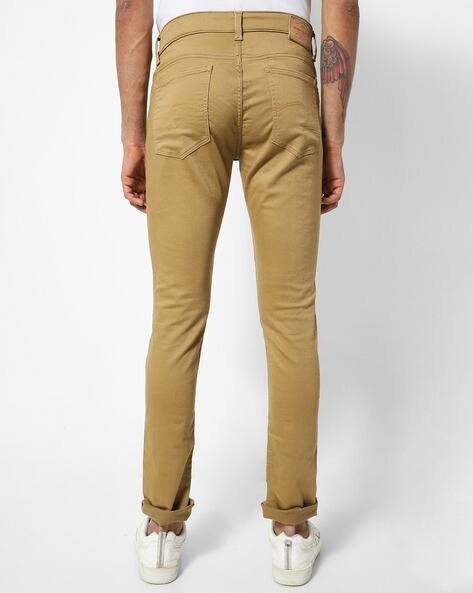 Buy Khaki Jeans for Men by SPYKAR 