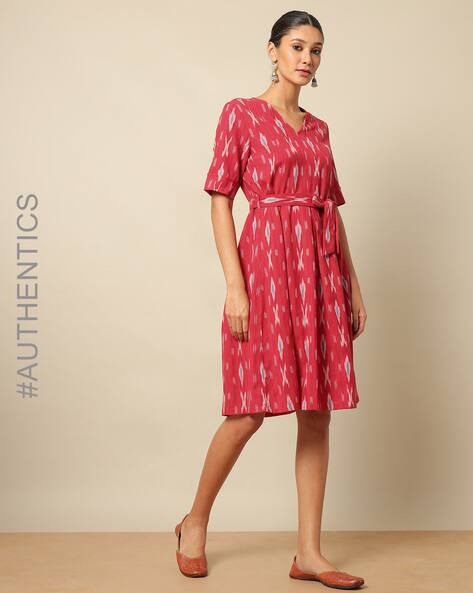 cotton ikkat dresses