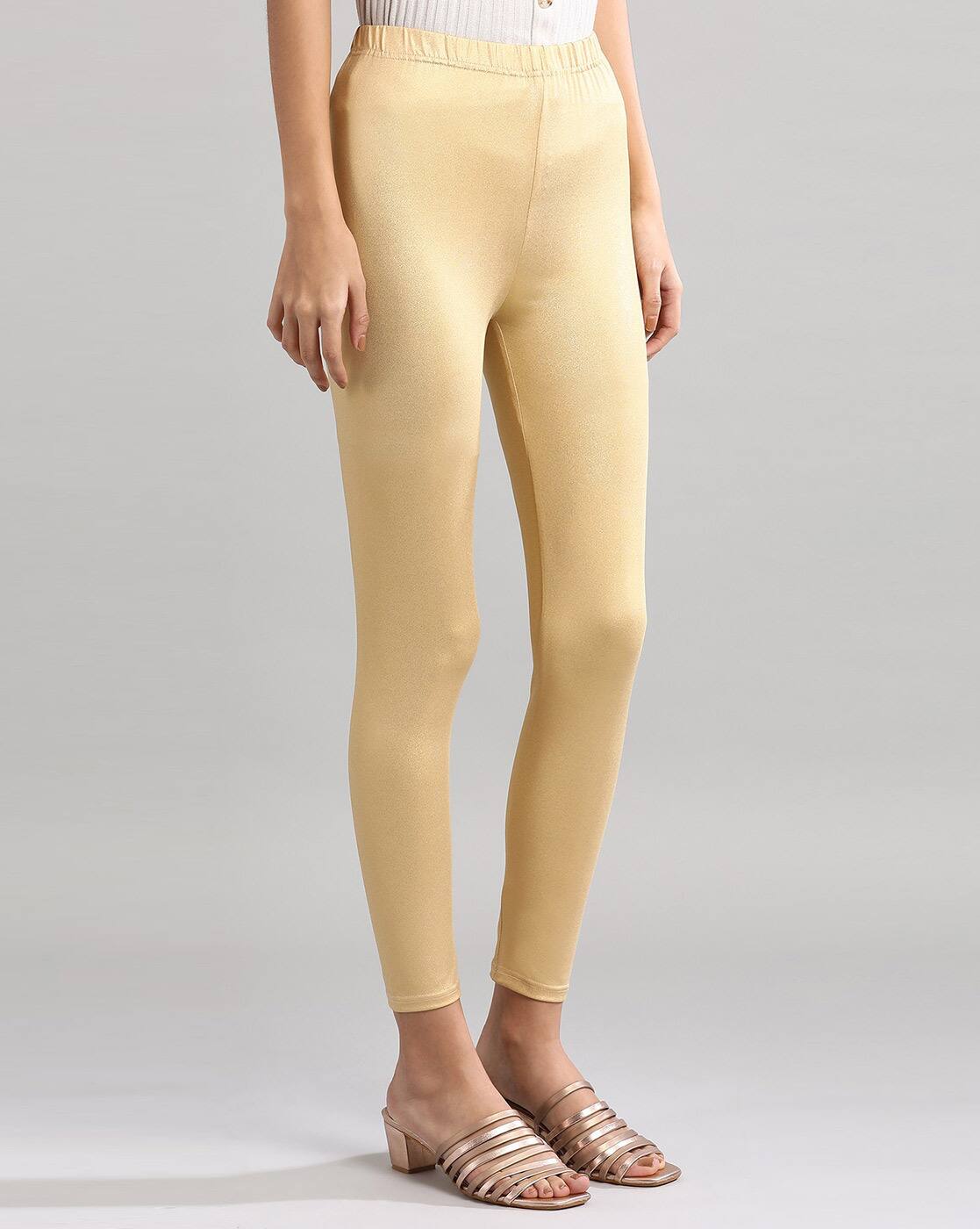 Golden Leggings for Women by AURELIA 