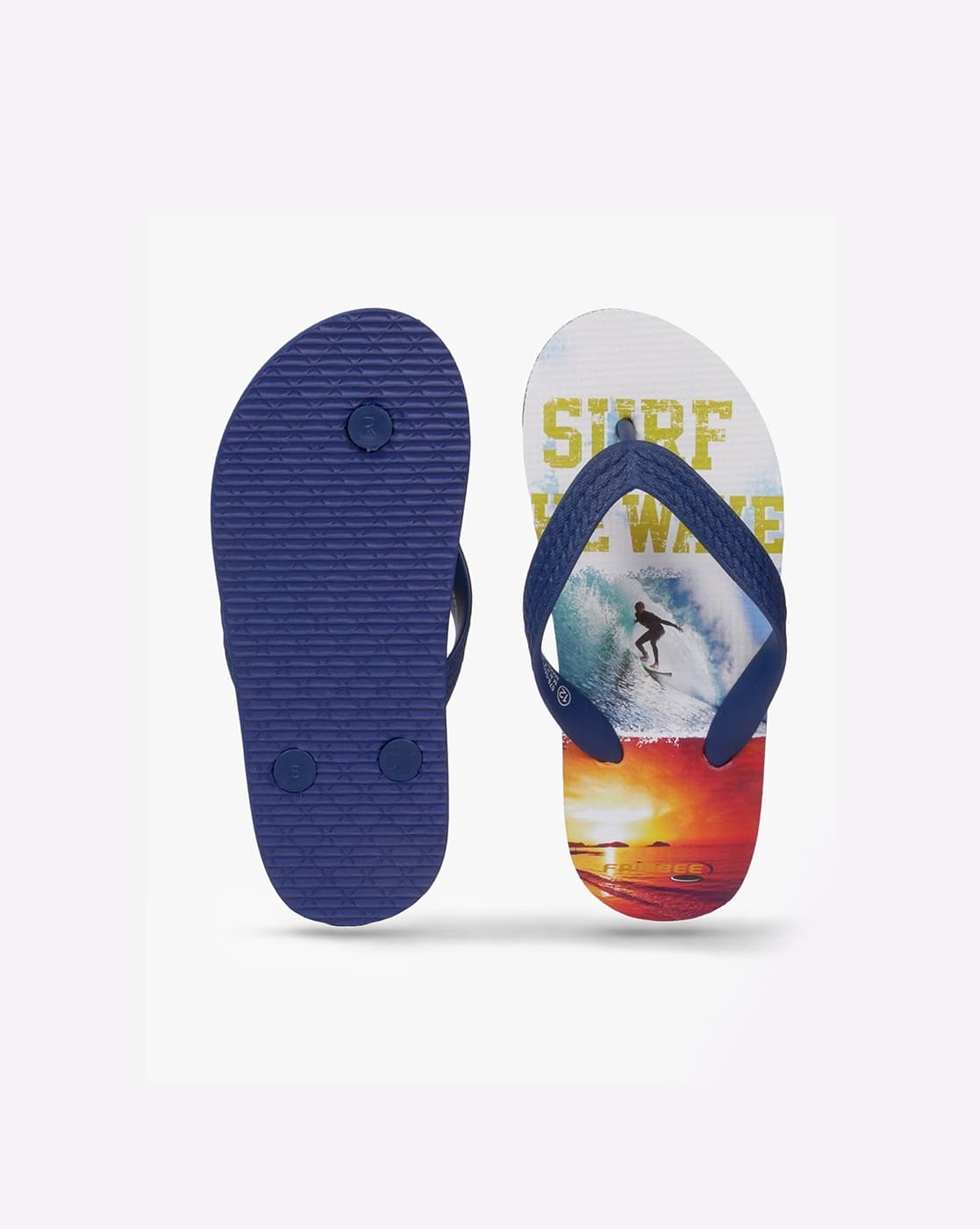 Printed Thong-Strap Slippers