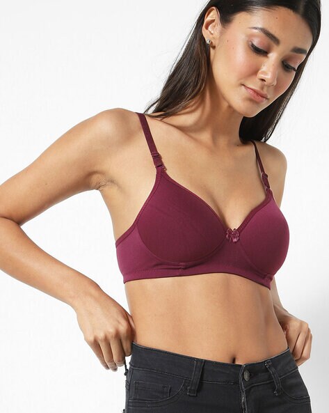 Buy Wine Bras for Women by Floret Online