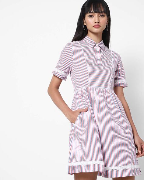 Buy Multicoloured Dresses for Women by TOMMY HILFIGER Online | Ajio.com