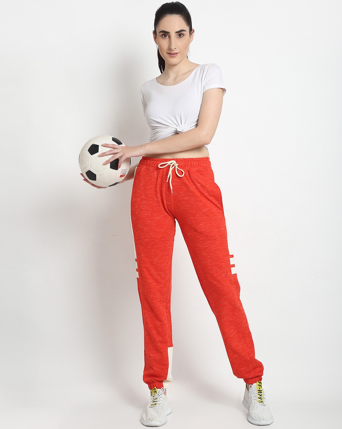 Women Track Pants with Small Branding