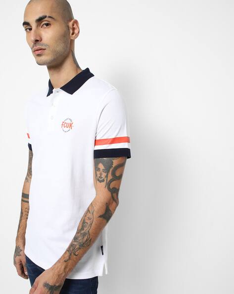 french connection polo t shirt