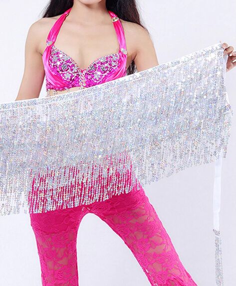 Embellished Belly Dance Hip Wrap Belt