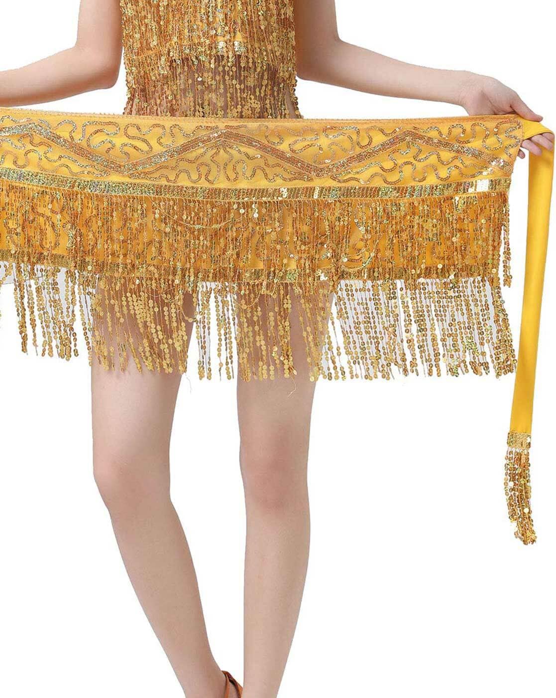 Buy Gold Belts for Women by THE DANCE BIBLE Online