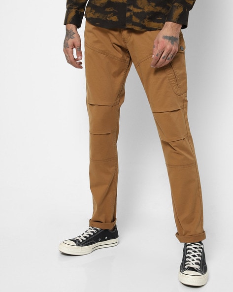 Buy Khaki Trousers & Pants for Men by STUDIO NEXX Online | Ajio.com