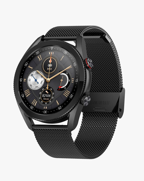 Smart watch discount with mesh strap