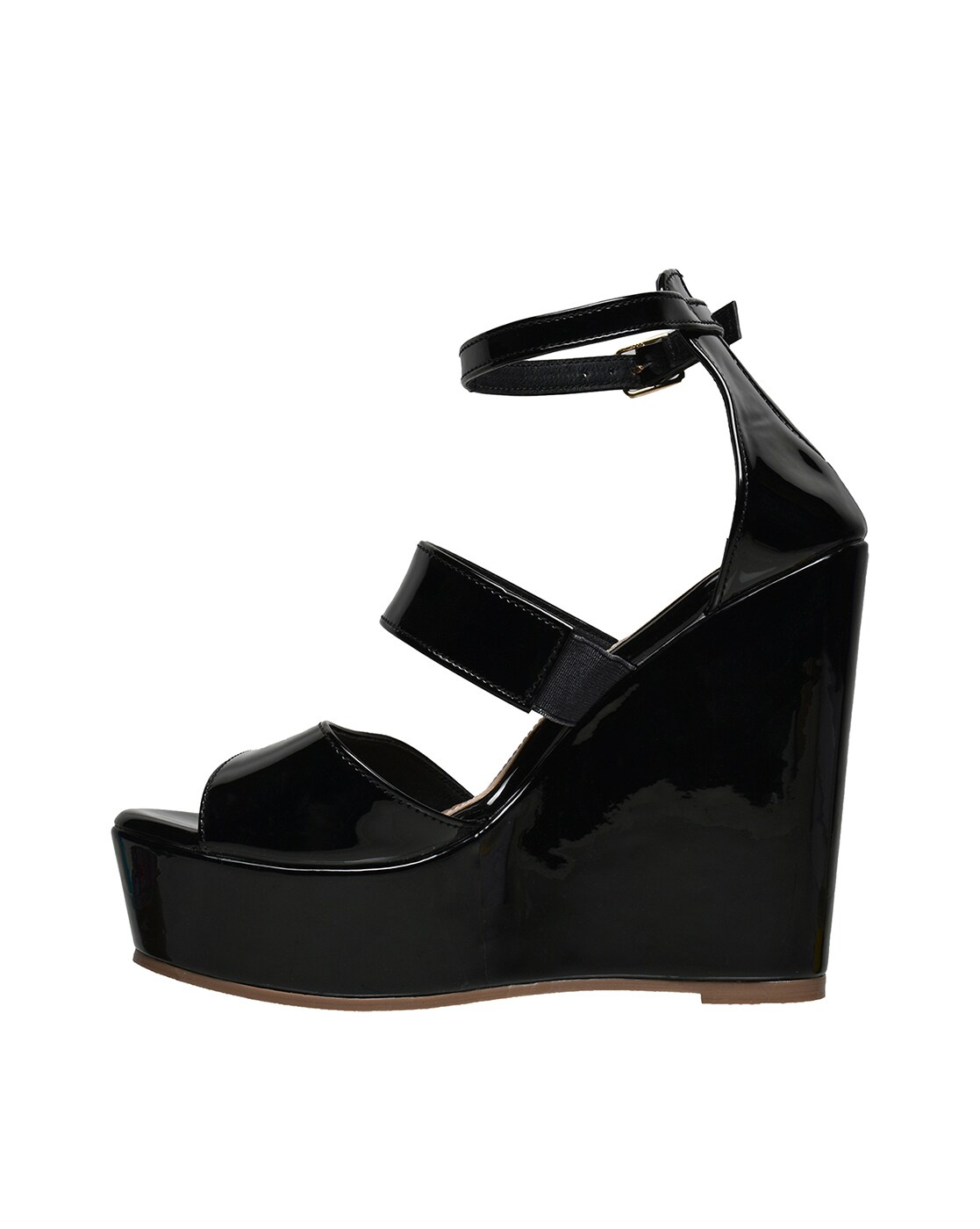 Single strap platform online sandals