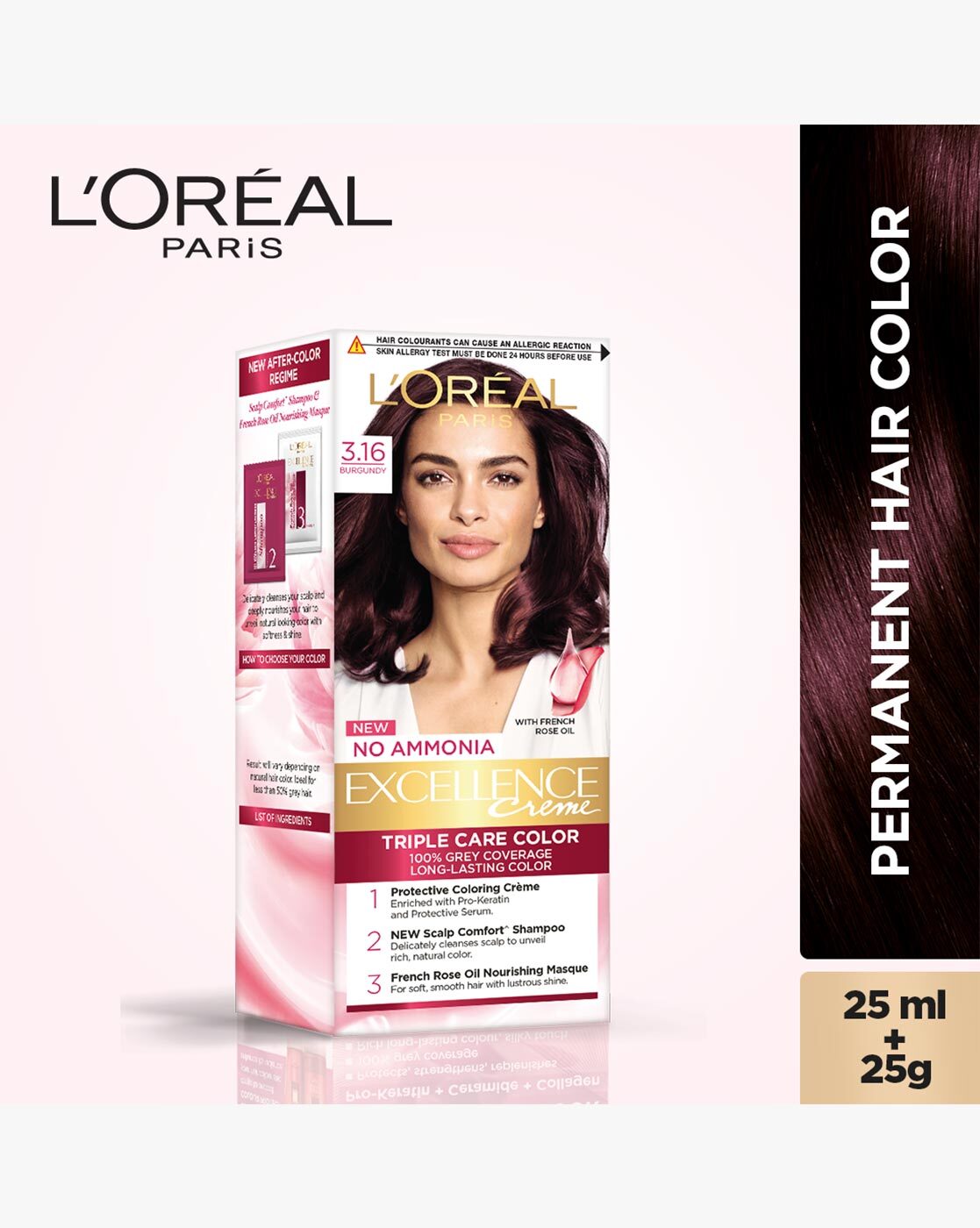Buy LOreal Shade1Black Excellence Small Pack online  Looksgudin