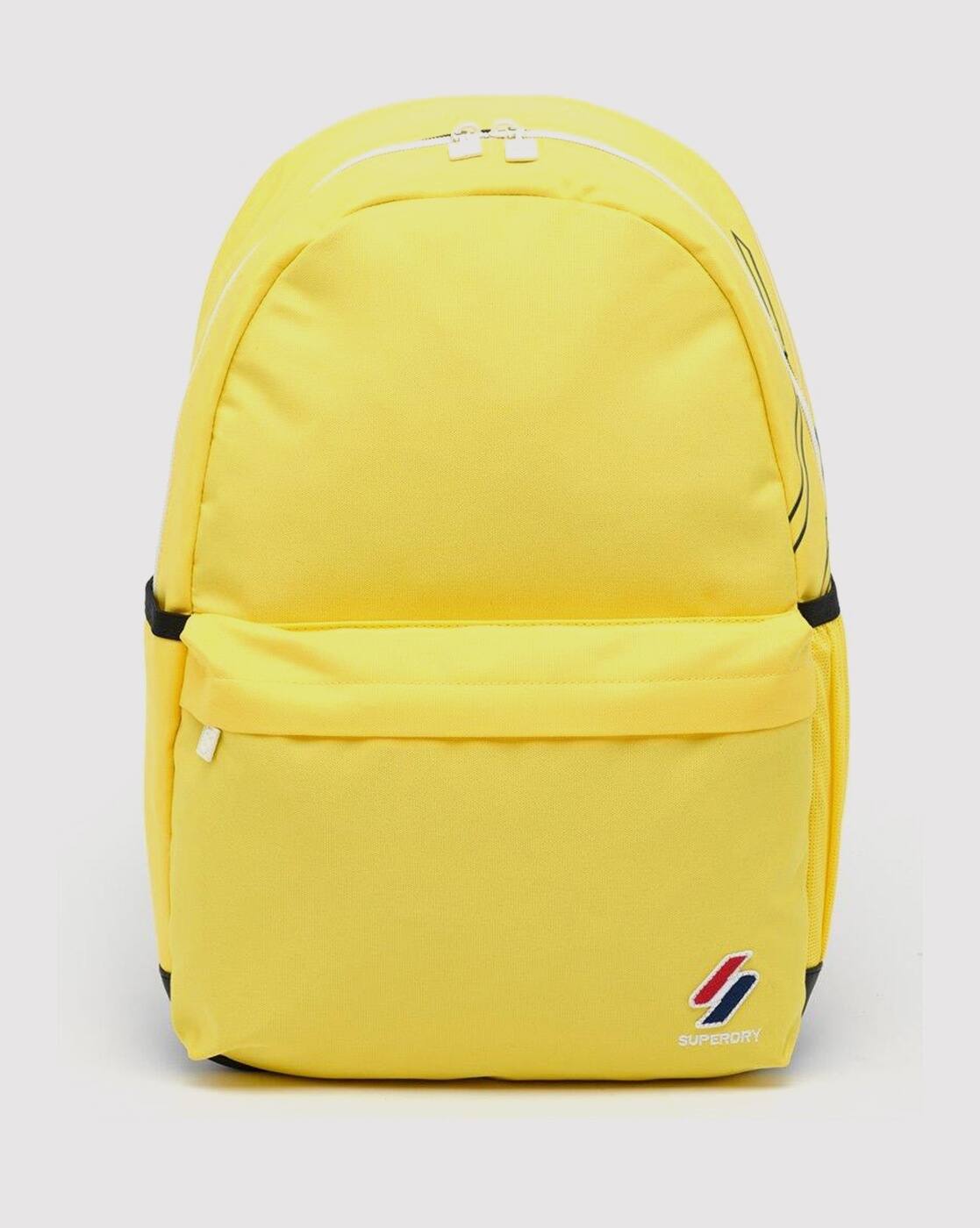superdry yellow backpack