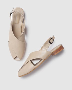 slingback mules open toe