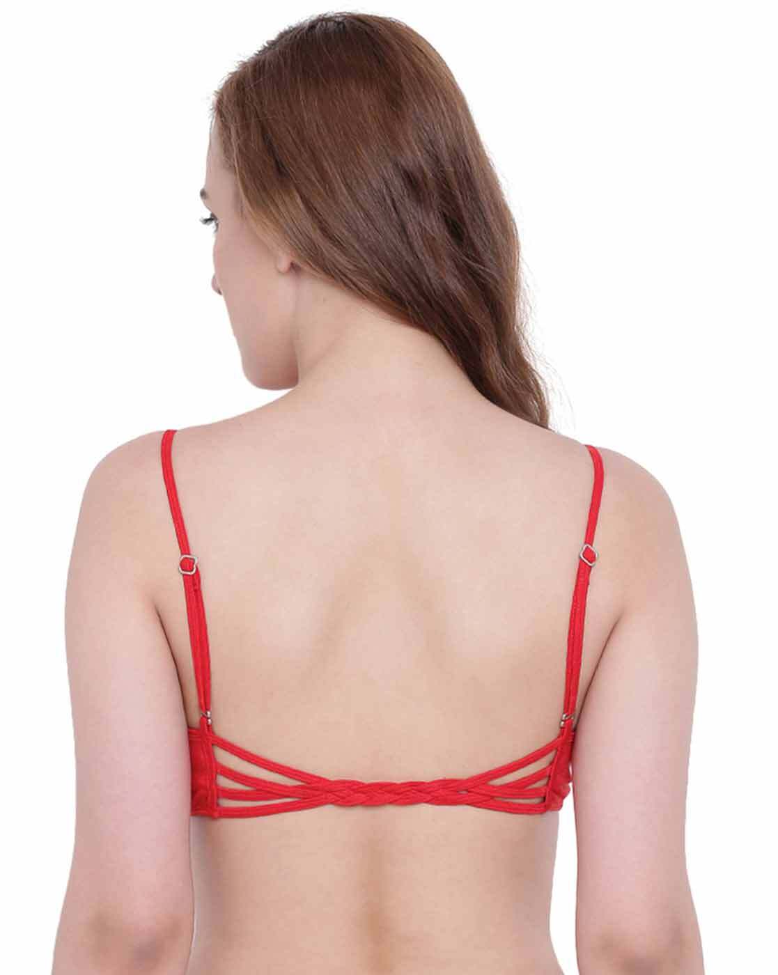 Buy Red Bras for Women by LA INTIMO Online