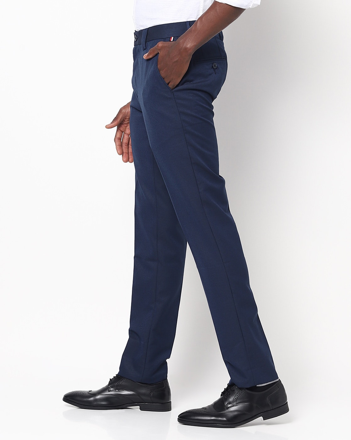 Buy navy Trousers & Pants for Men by JOHN PLAYERS Online