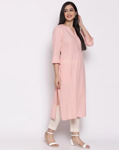 Biba plain outlet kurtis