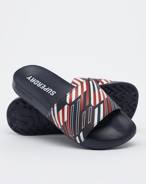 Superdry AOP Printed Pool Slides