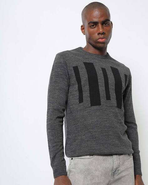 Slim Fit Round-Neck Pullover