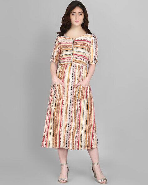 latest printed dresses