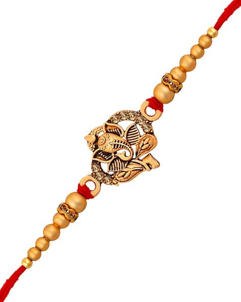 Om Jewells RK1000362 Lord Ganesha Design Wristband