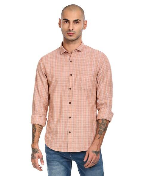 Buy Brown Shirts for Men by CHEROKEE 