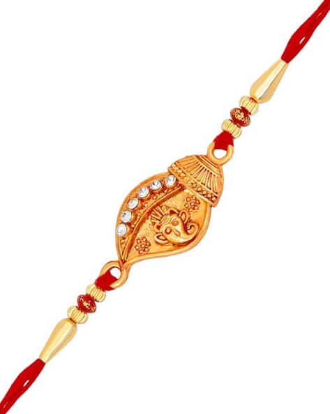 Om Jewells RK1000320 Lord Ganesha Design Wristband