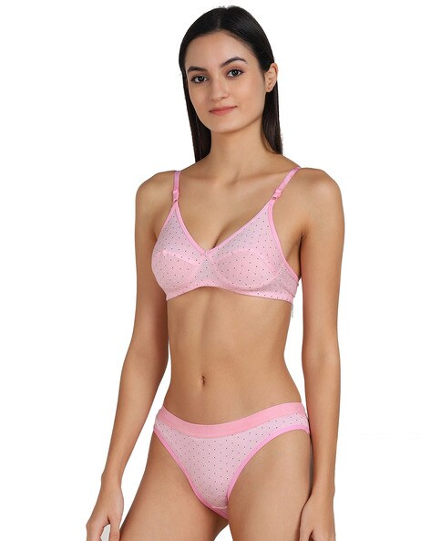 Buy Pink Lingerie Sets for Women by CUP'S-IN Online