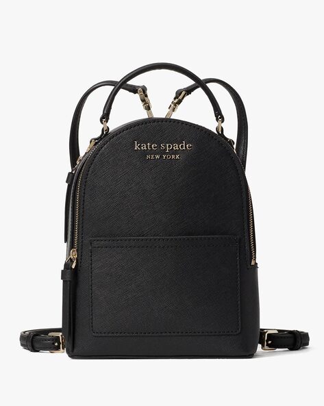 Kate spade best sale mini black backpack