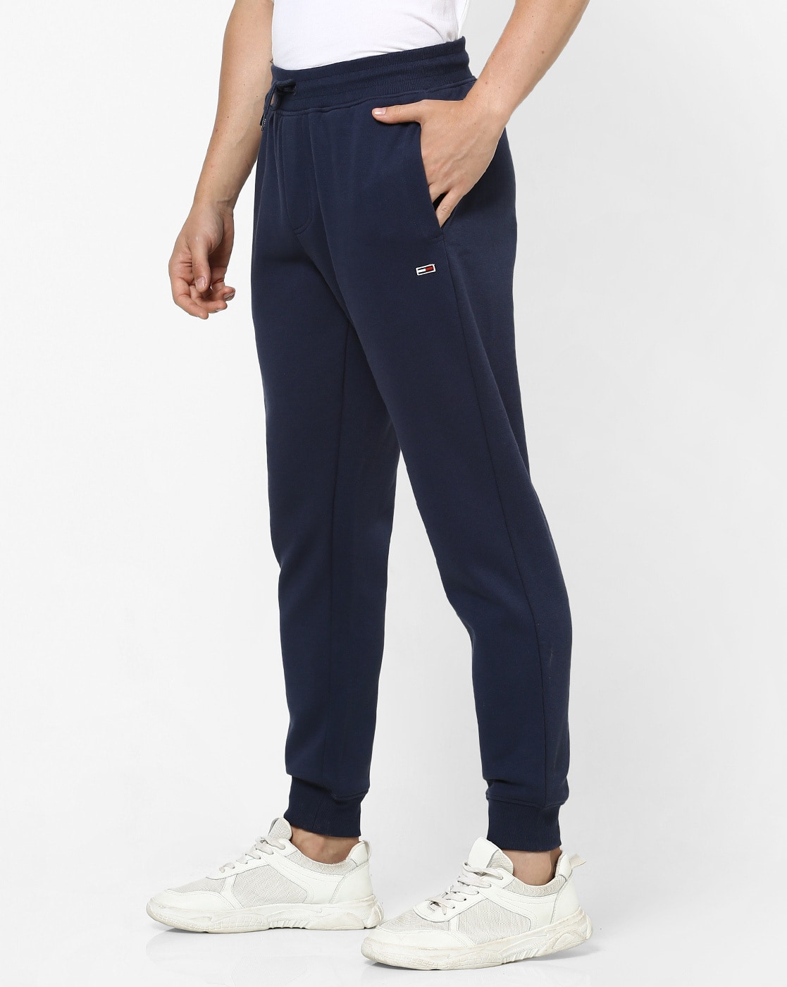 Buy Navy Blue Trousers & Pants for Men by TOMMY HILFIGER Online