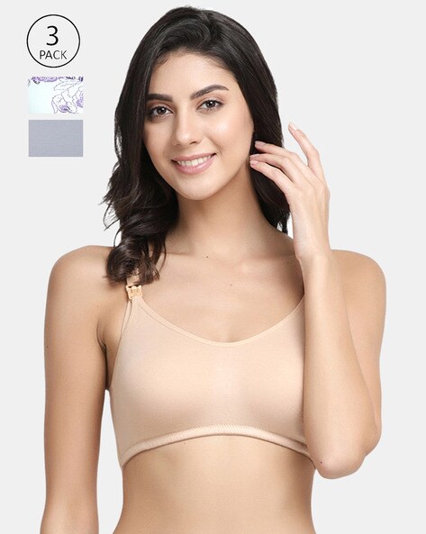 Pack of 3 Nursing Bras