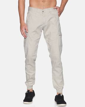 Buy Cream Trousers \u0026 Pants for Men by 