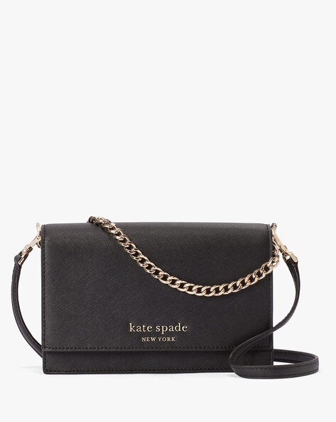Buy KATE SPADE Cameron Convertible Crossbody Bag with Detachable Strap |  Black Color Women | AJIO LUXE