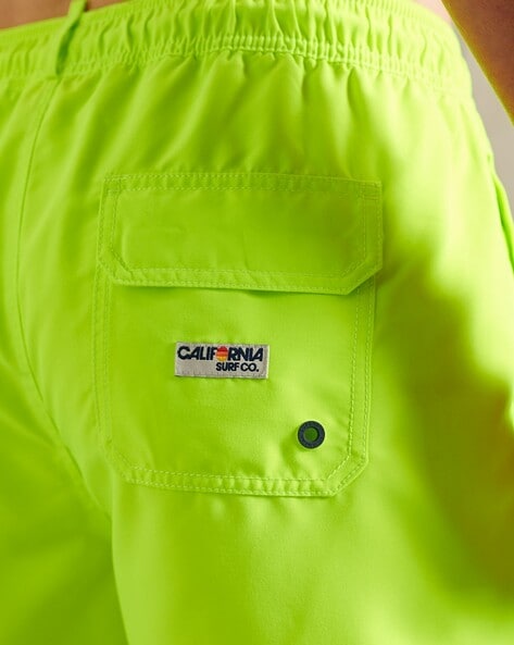 SHORTS JAKO TURIN, BLACK-NEON GREEN MEN.