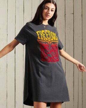 Buy Grey Dresses for Women by SUPERDRY 