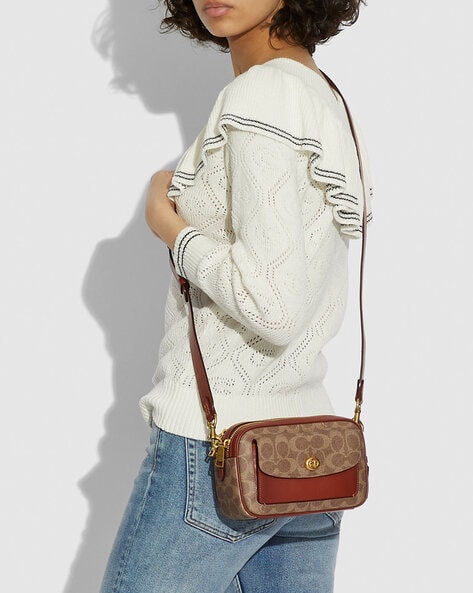 COACH®: Willow Shoulder Bag In Signature Canvas