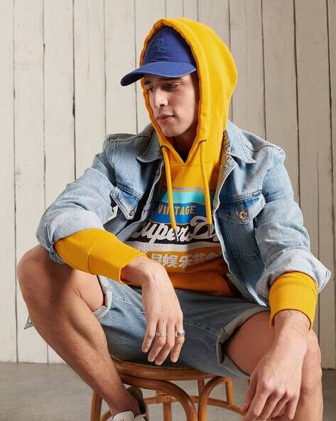 Buy Yellow Sweatshirt & Hoodies for Men by SUPERDRY Online