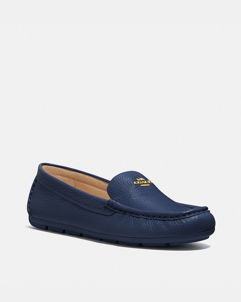 Coach blue shops loafers