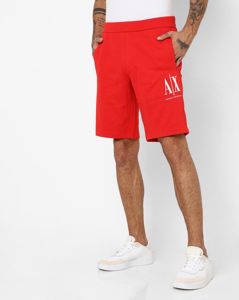 Buy Red Shorts & 3/4ths for Men by ARMANI EXCHANGE Online 