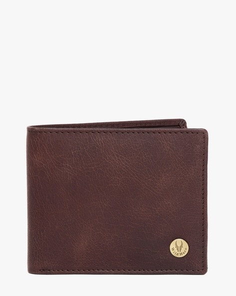 WH2052 Genuine Leather Bi-Fold Wallet