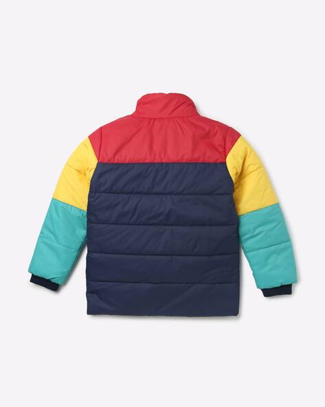 Colourblock Jacket with Insert Pockets view 2