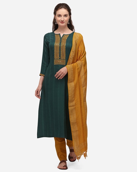 unstitched salwar materials online