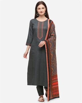 unstitched dress