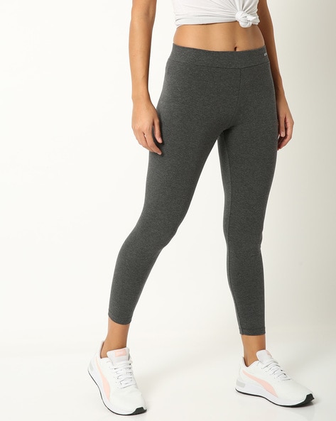 Buy Grey Leggings for Women by Teamspirit Online