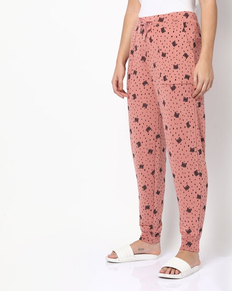 Cat Print Pyjamas with Insert Pockets