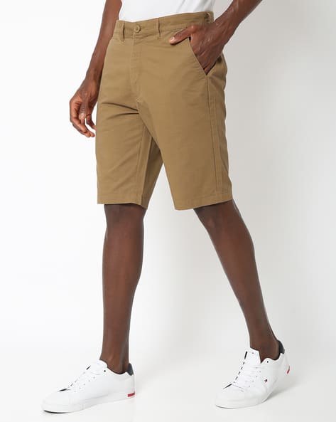 Buy Khaki Shorts \u0026 3/4ths for Men by 