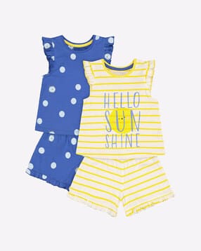 mothercare Striped Rompers with Collar-picture-48