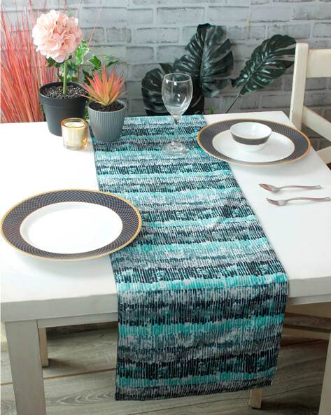 Turquoise table clearance runner