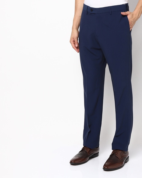 Men's Pleated Front Washable Wool Suit Trousers | Lands' End Business  Uniforms